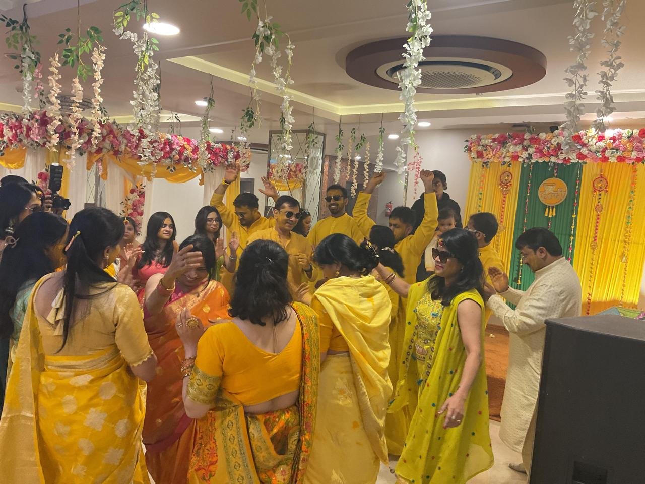 The Royal Legacy Celebration with Guests Dancing in Festive Attire